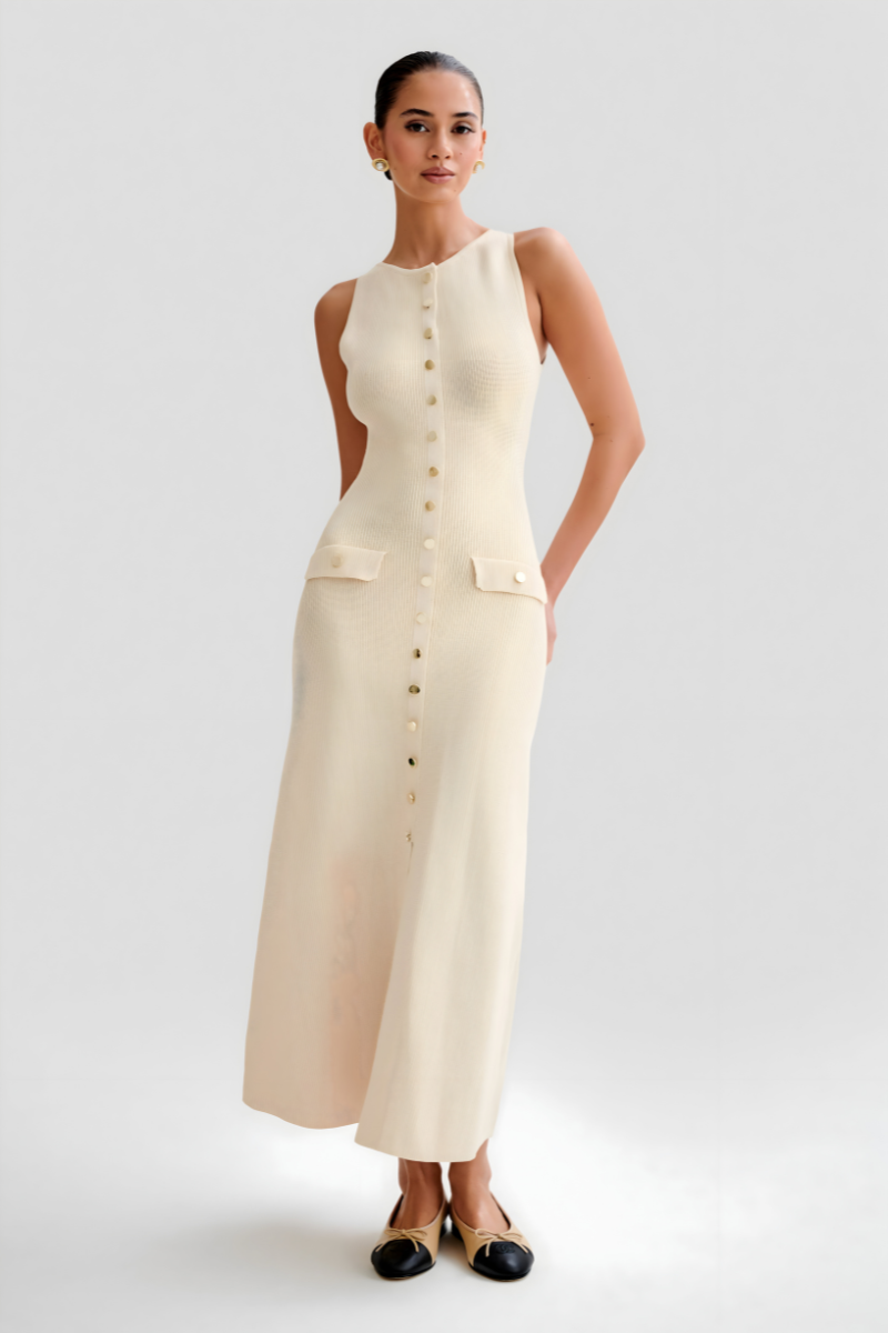 Sarah | Sleeveless Maxi Dress
