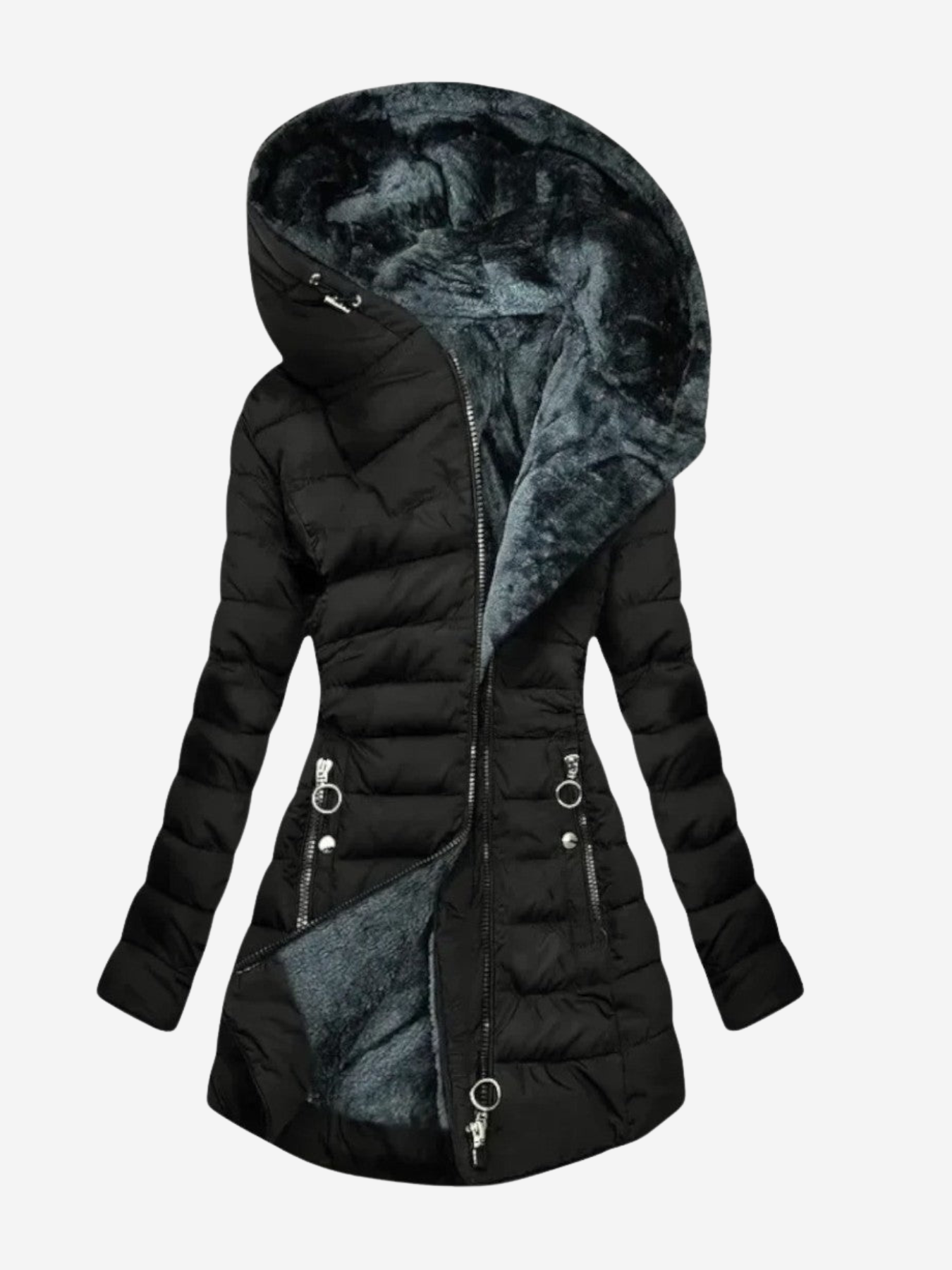 Leá | Manteau en fourrure confortable