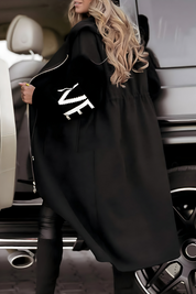 Georgia | Elegant Hooded Coatigan