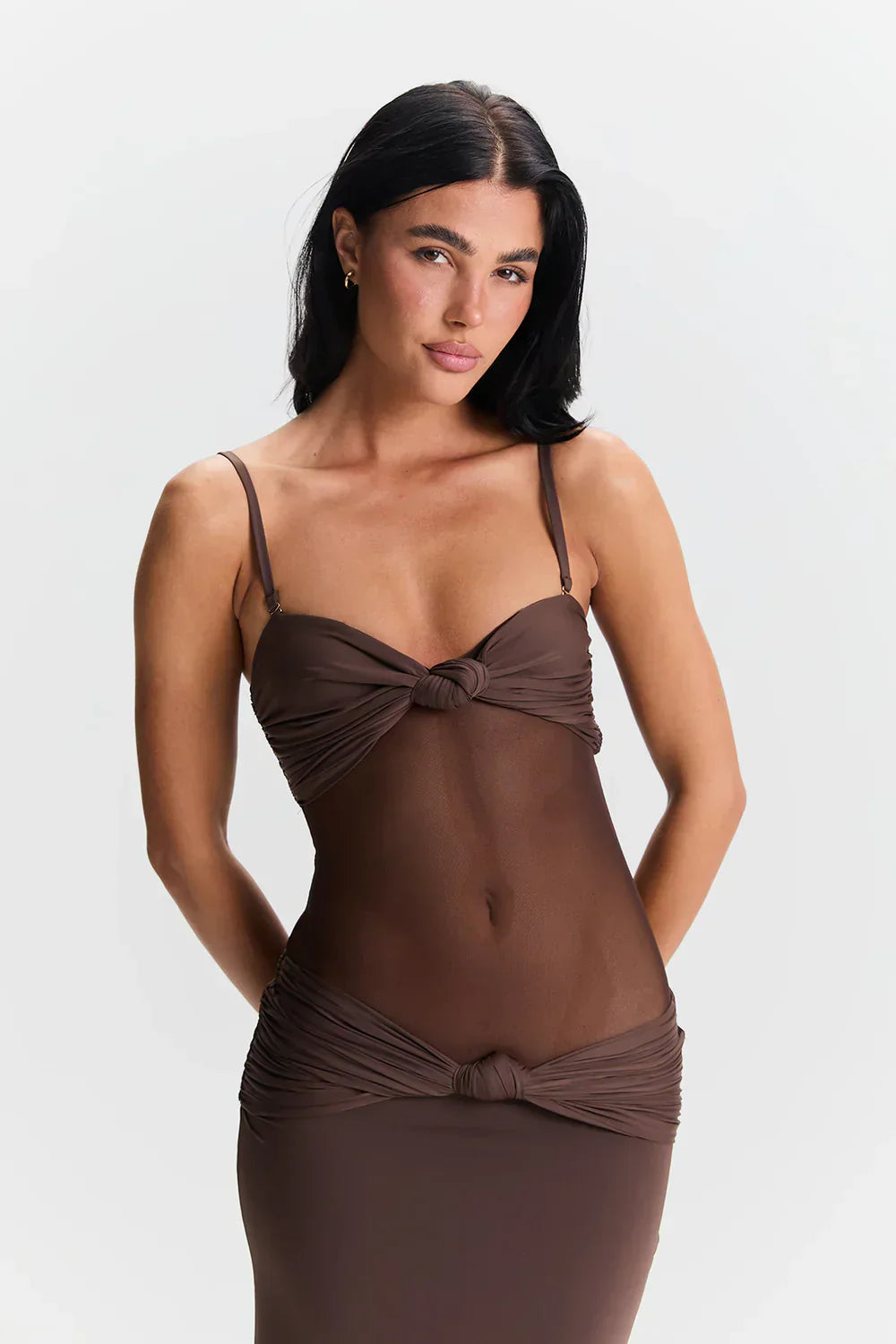 Soraya | Mesh Maxi Dress