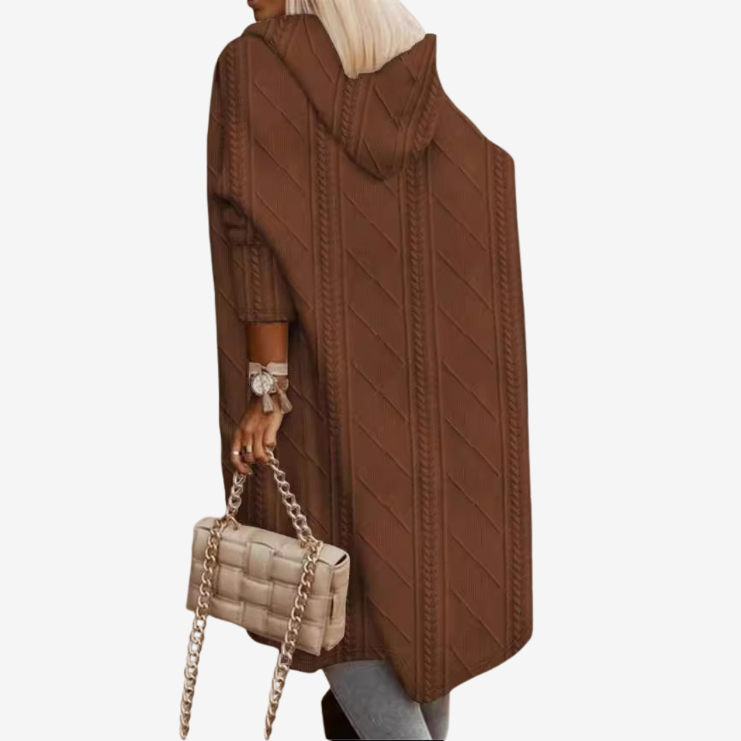 Janice™ Longue Cardigan Tricotée