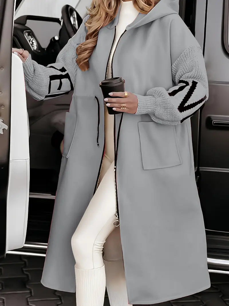 Georgia | Elegant Hooded Coatigan