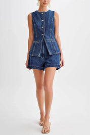 Denise | Denim Set