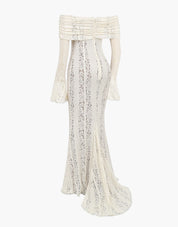 Arwen Lace | Off-Shoulder Maxi Dress