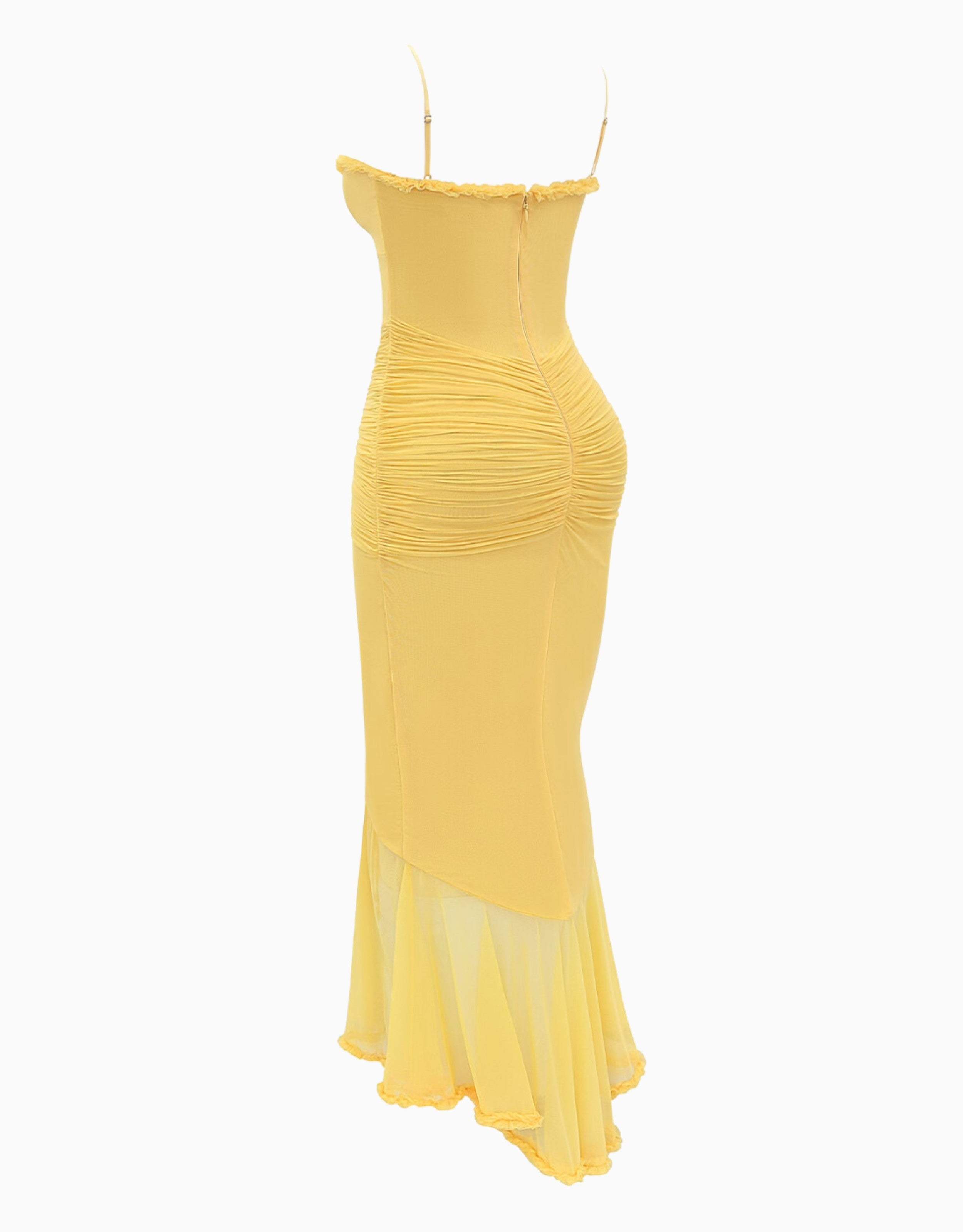 Soleil Ruffle | Maxi Dress