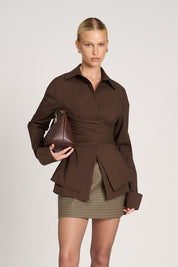 Jaeda | Wrap Blouse
