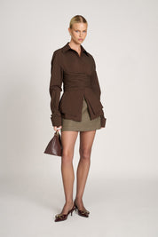 Jaeda | Wrap Blouse