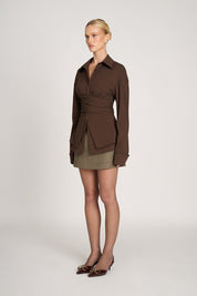 Jaeda | Wrap Blouse