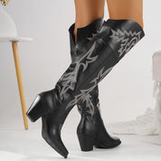 Amelia | Bottes Western Intemporelles Cuissardes