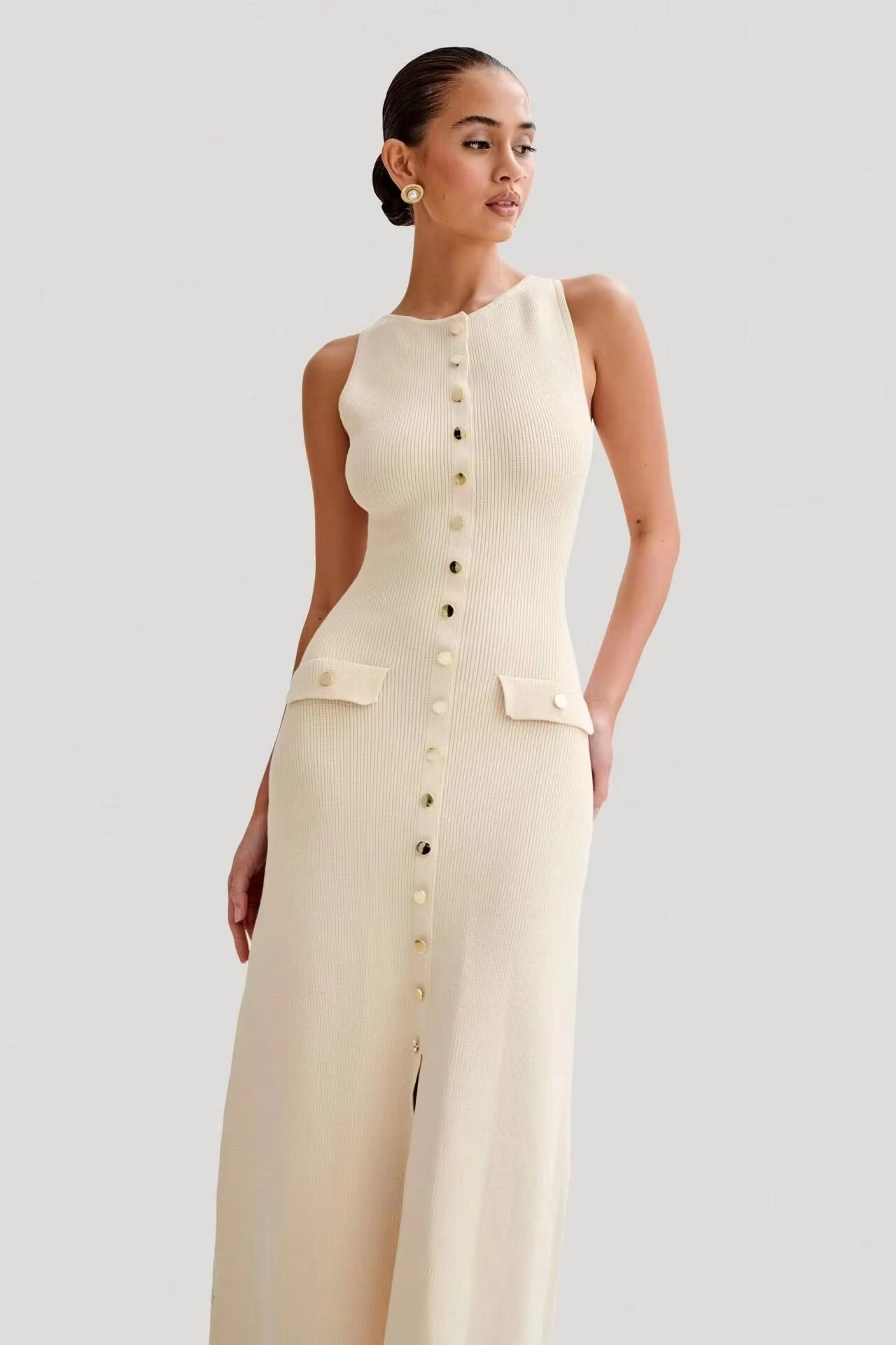 Mayfair Grace | Sleeveless Midi Dress