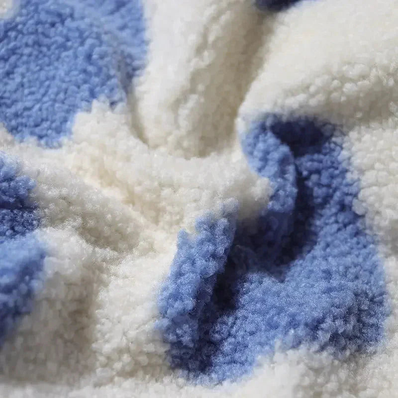 Camille – Veste réversible à cœurs