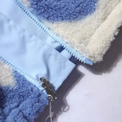 Camille – Veste réversible à cœurs