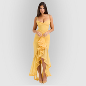 Soleil Ruffle | Maxi Dress