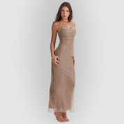 Mila | Maxi Glitter Dress