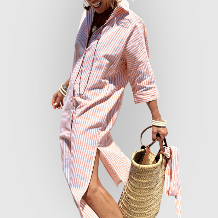 Anaïs | Robe chemise élégante