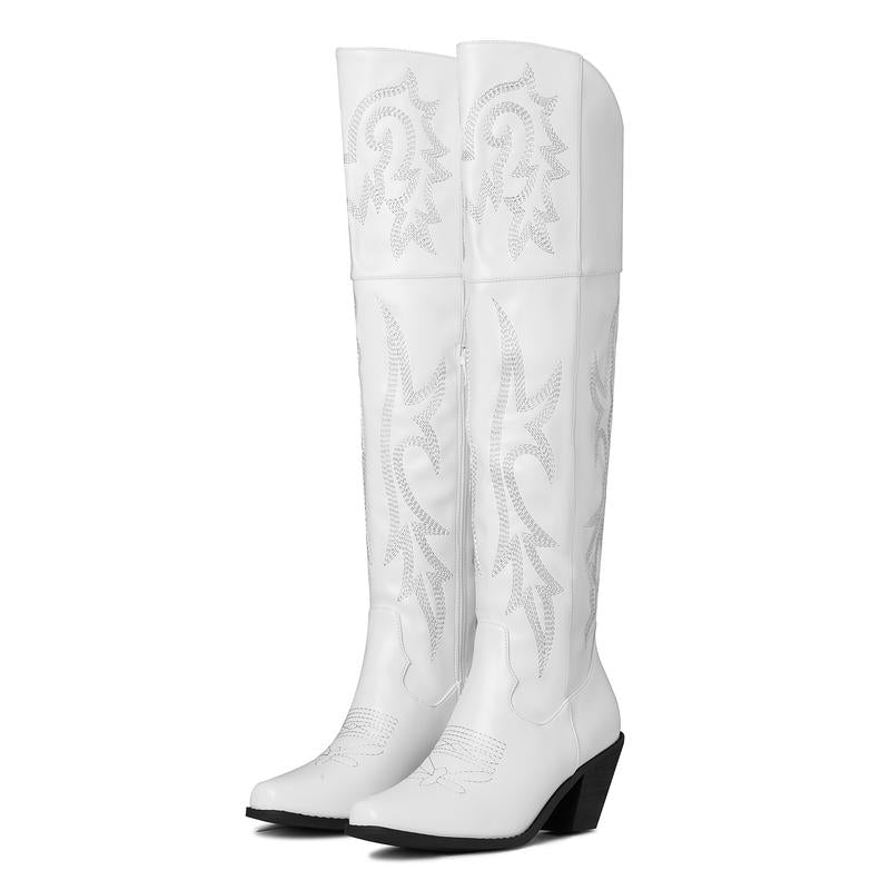 Amelia | Bottes Western Intemporelles Cuissardes