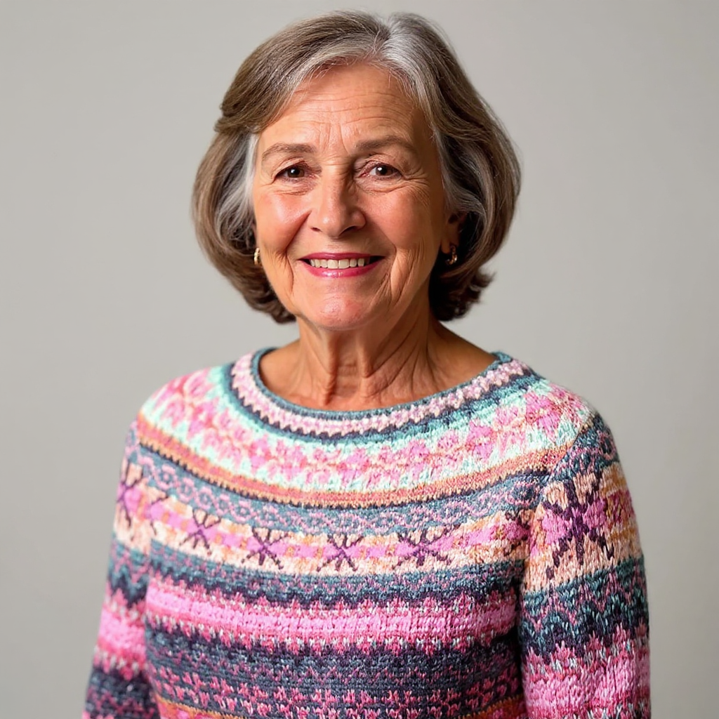 Adèle | Pull islandais vintage