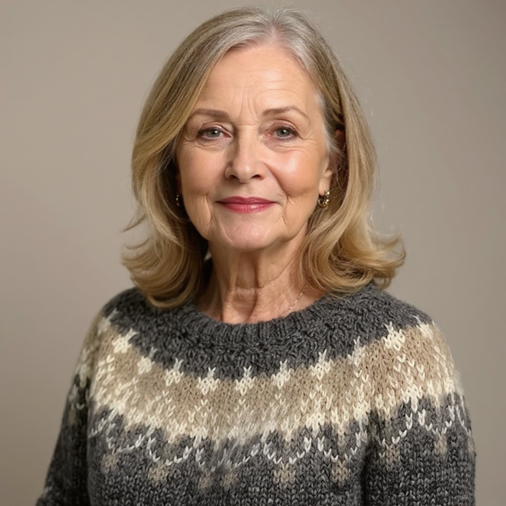 Camille | Pull islandais vintage