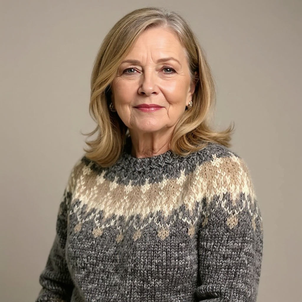 Camille | Pull islandais vintage