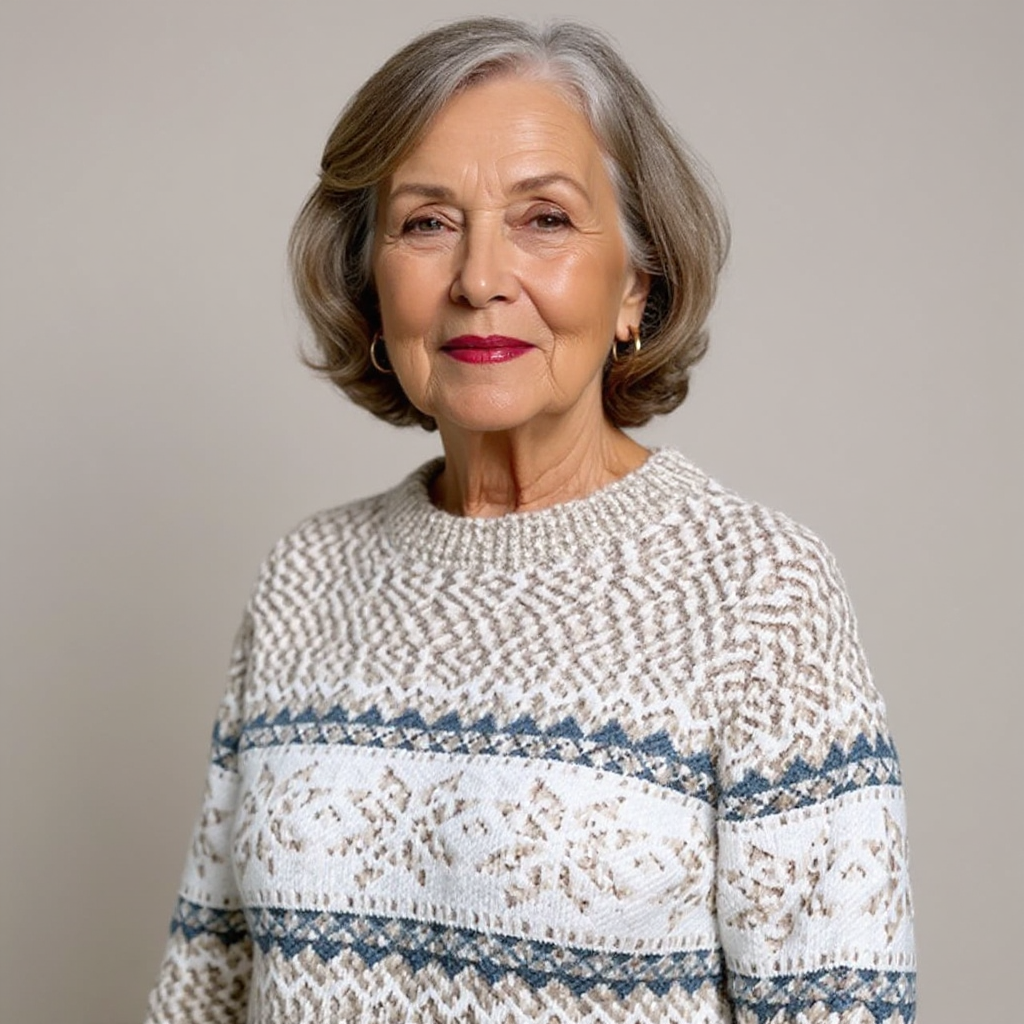 Gabrielle | Pull islandais vintage