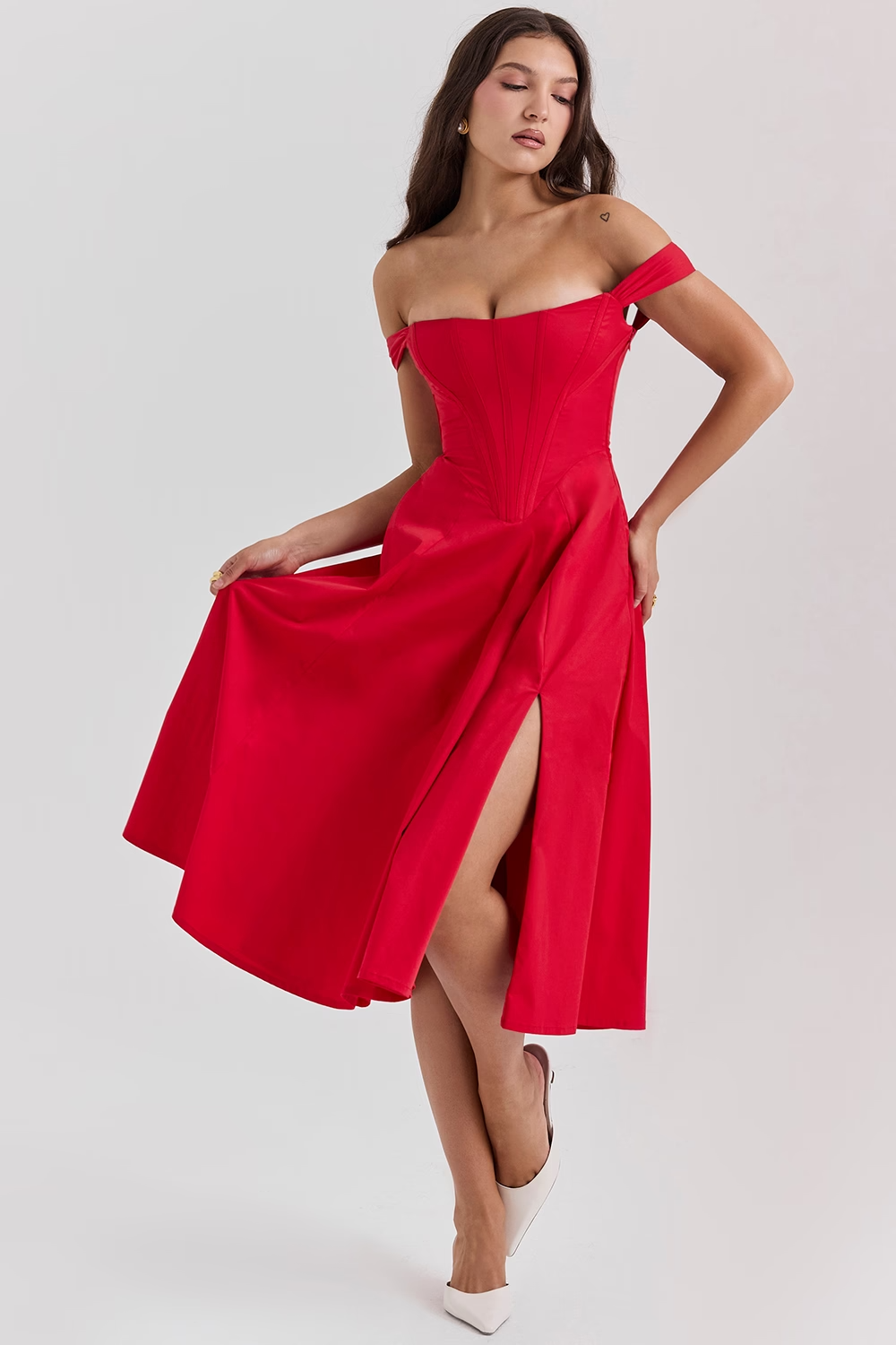 Lilia Corset | Midi Dress