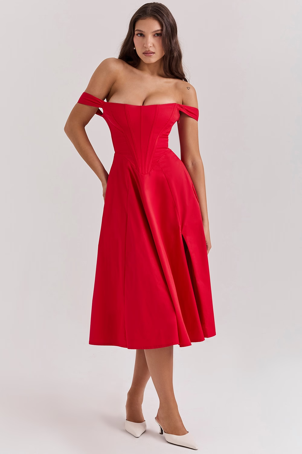 Lilia Corset | Midi Dress