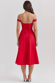Lilia Corset | Midi Dress
