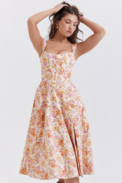 Lilia Corset | Midi Dress