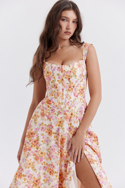 Lilia Corset | Midi Dress