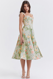 Lilia Corset | Midi Dress