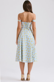 Lilia Corset | Midi Dress